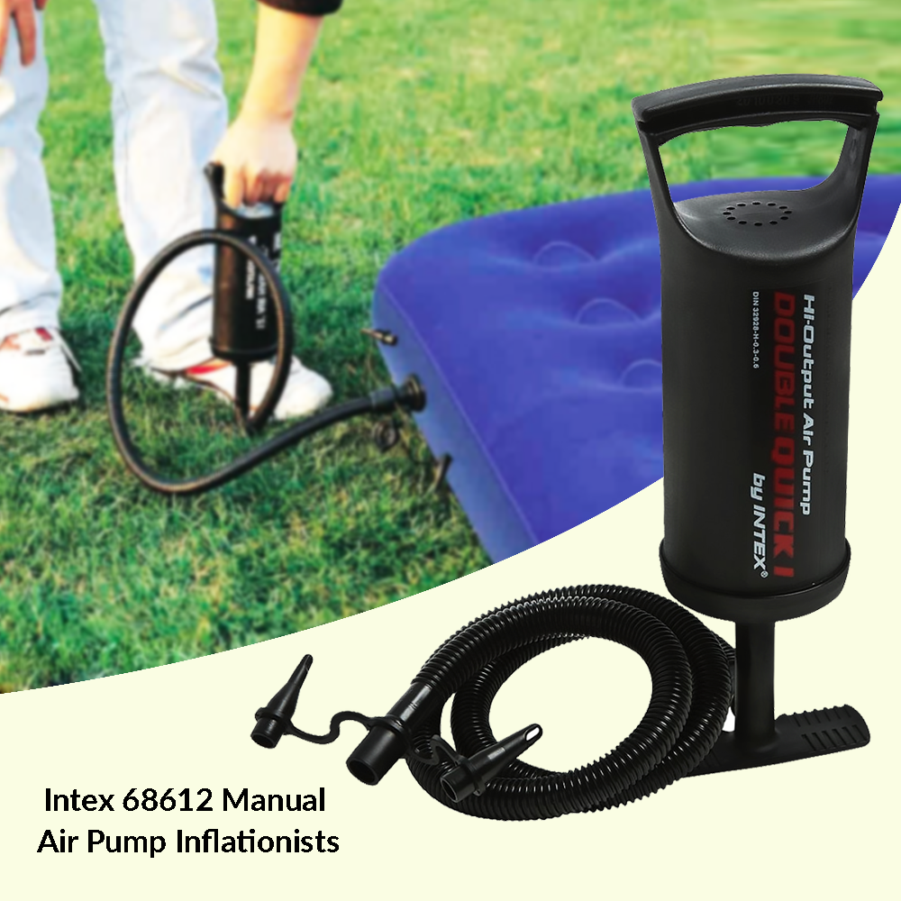 Buy Intex 68612 Manual Air Pump Inflationists Inflatable ...