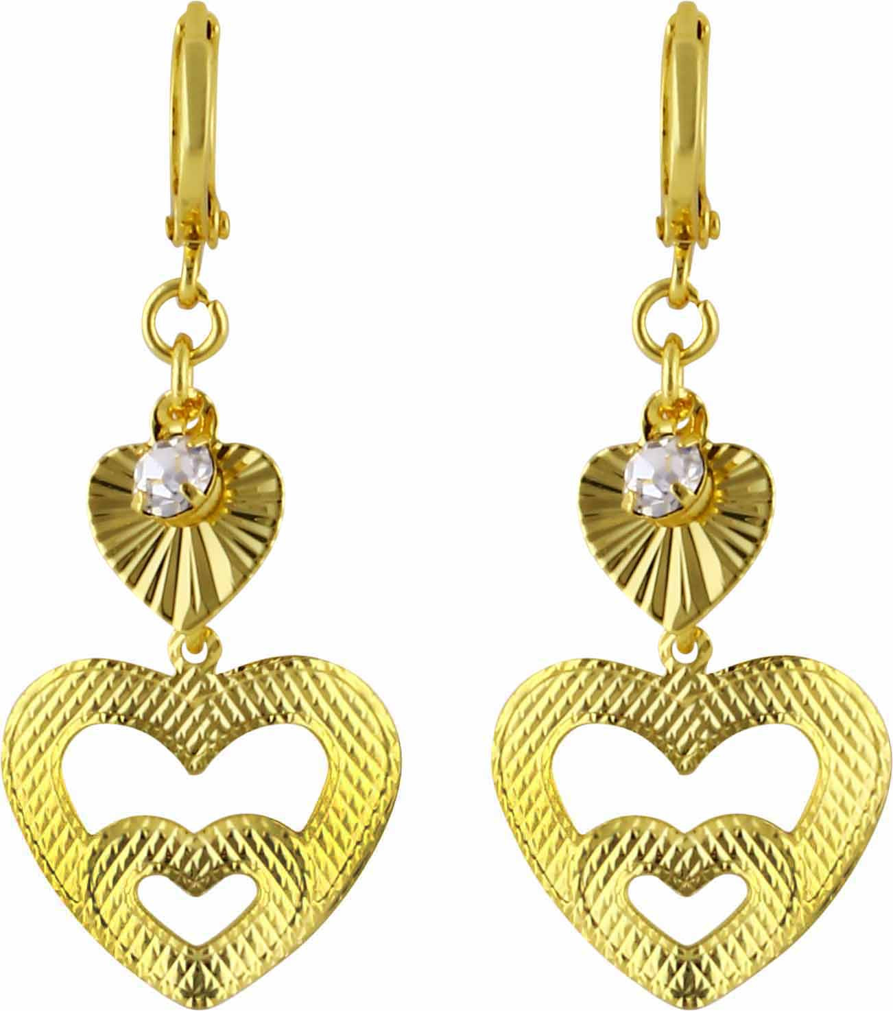 Buy 18K Gold Plated Heart Shape Necklace - MJ067 Gold ...