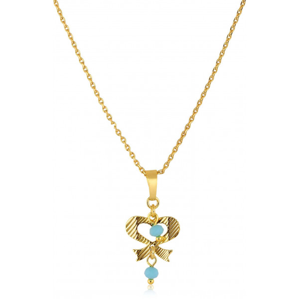 Buy 18K Gold Plate Heart Shape Beeds Necklace Set - MJ028 ...